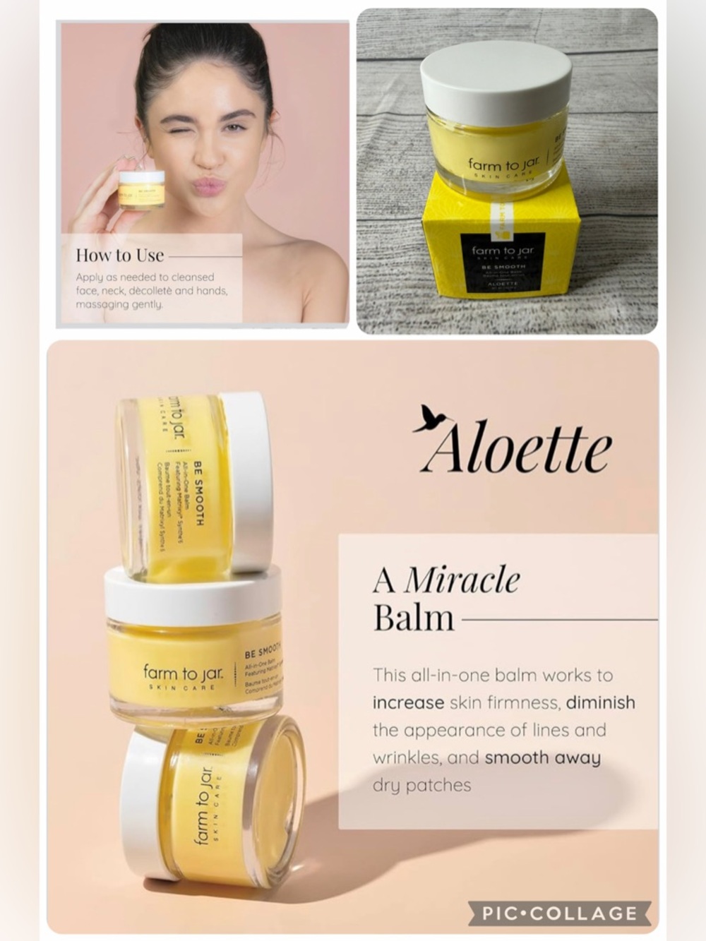 Be Smooth Miracle Balm – Yellow Nourishing Face Balm